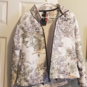 Womens king snow camo jacket